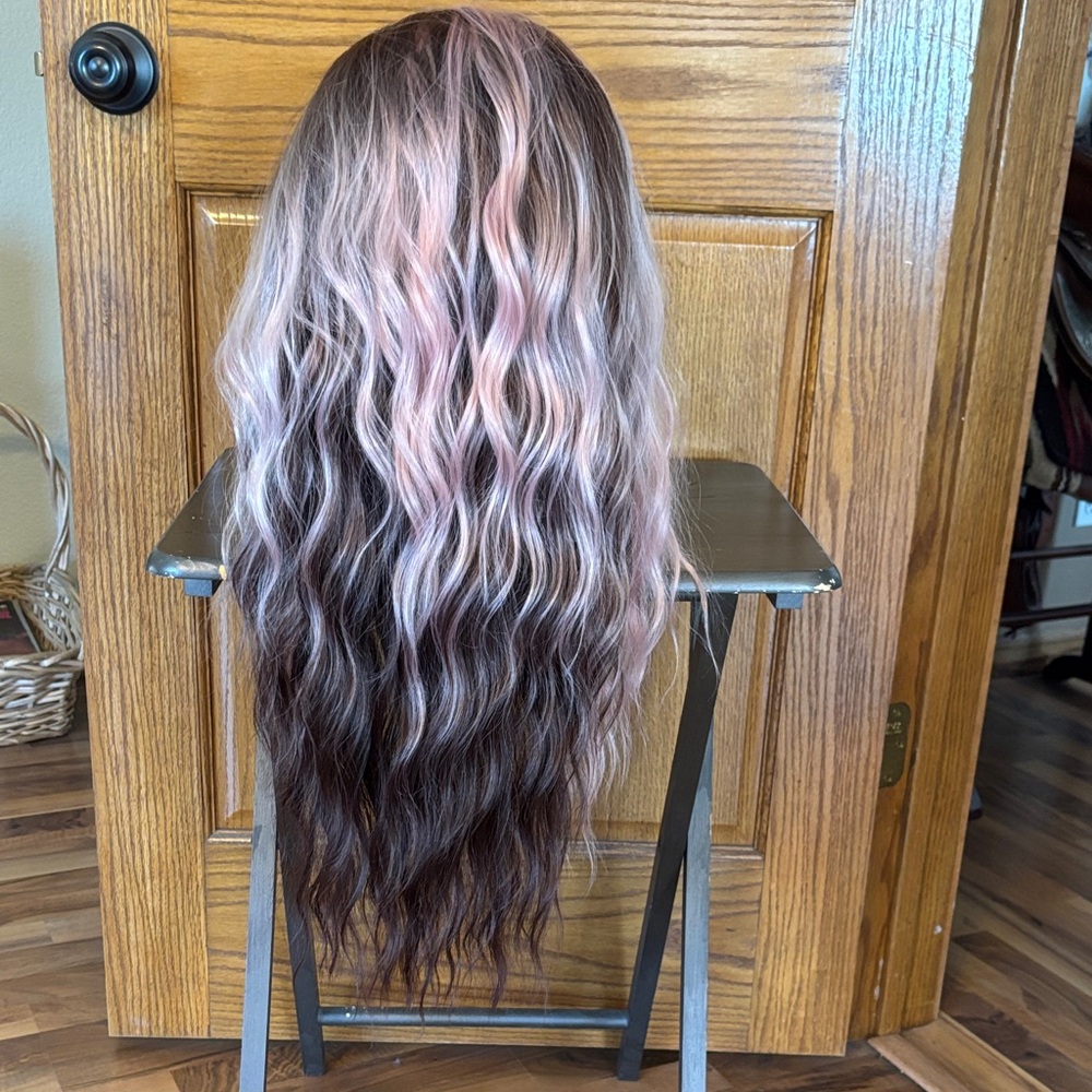Chelsea Smith Crowns Wig Becky Chocolate Strawberry
